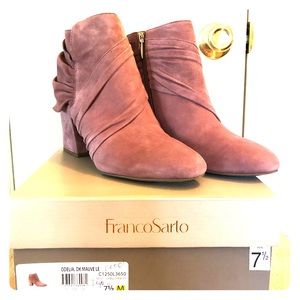 Franco Sarto Odelia, Size 7.5, Dusty Mauve